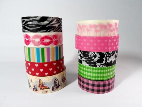 My First Batch of Washi tapes
