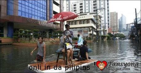 Despite of Typhoon“ Maring” Filipinos are still Smiling.