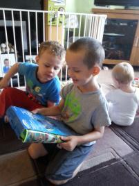 A weekend of partying and presents