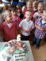 A weekend of partying and presents