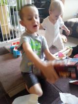 A weekend of partying and presents