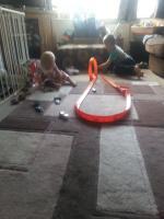 A weekend of partying and presents