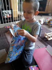 A weekend of partying and presents