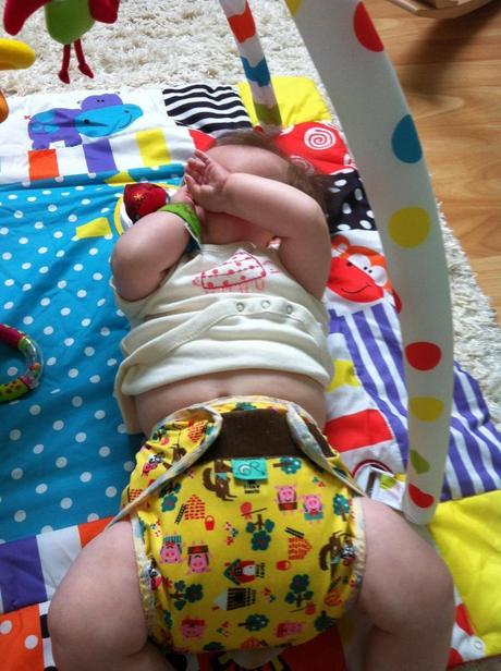 A day in the life of a cloth bum mum