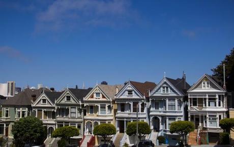 painted ladies 650x411 San Francisco: Alcatraz and Walking Around Downtown 