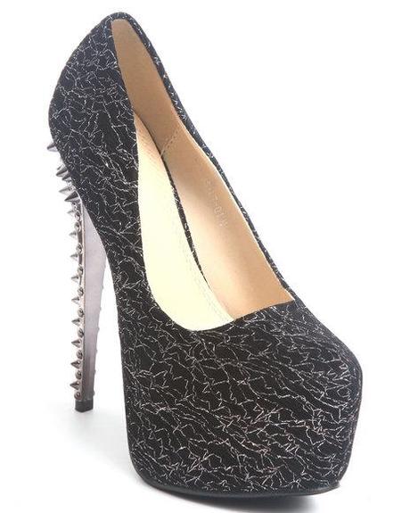 black lex heels