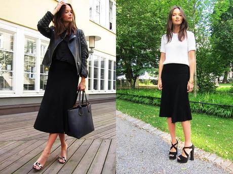 Fall/winter trends - The mid-length skirt