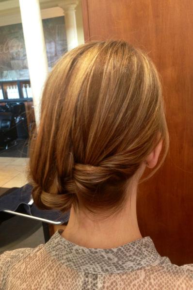 French Braid Side Knot