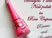 Bourjois Seconde Nail Polish Rose Cupcake Review Swatches