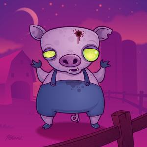 GOOD LORD A ZOMBIE PIG I THINK I HAVE SEEN IT ALL MAY BE NOT I AM NOT THAT OLD