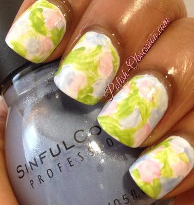 Busy Girls Summer Nail Art Challenge - Watercolor