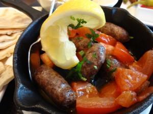 Sautéed Lamb Sausages 