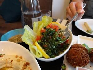 Lebanese garden salad