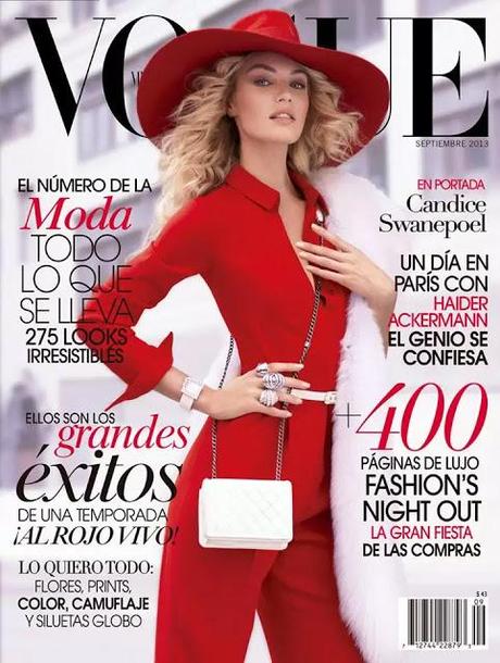 CANDICE SWANEPOEL FOR VOGUE MEXICO SEPTEMBER 2013 COVER