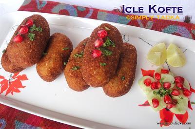 Icle Kofte/ Icle Dumpling (Vegetarian)