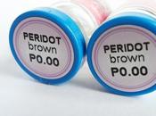 Feel Like Doll! Crystal Color Contact Lens Peridot Brown