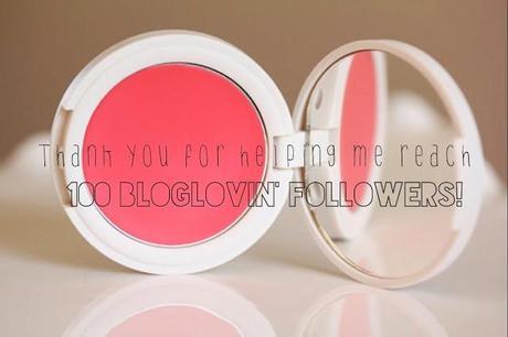 100 Bloglovin' followers!