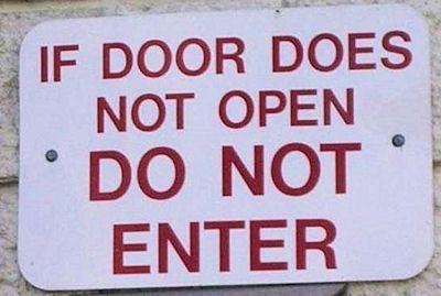 Top 10 Warning Signs That State The Obvious Top 10 Warning Signs That State The Obvious