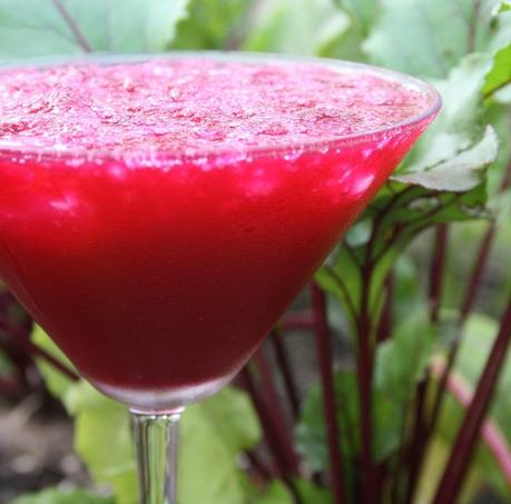 Beetroot cocktails