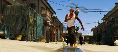 Grand Theft Auto V CJ Playable Character