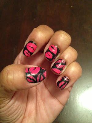 OMG Nail Strips Pink Kisses