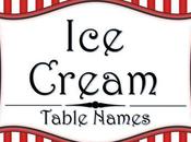 Cream Table Name Ideas