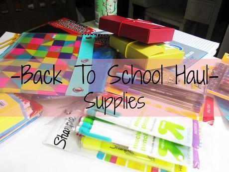 Haul | Back to School Supplies