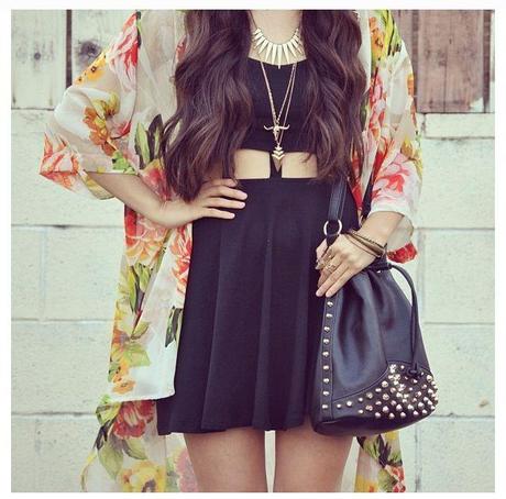 Keeping it Boho in a Kimono