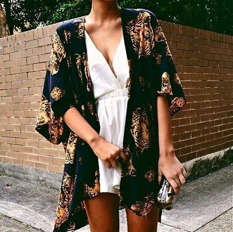 Keeping it Boho in a Kimono