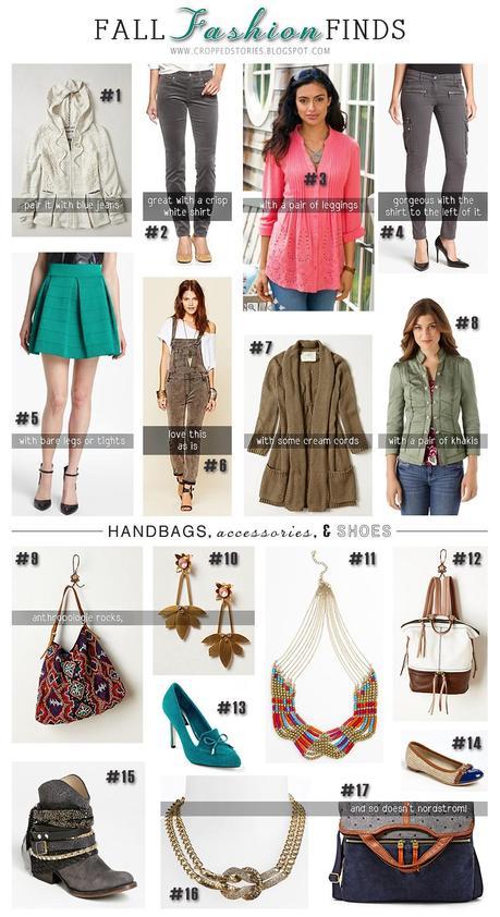 FALL FASHION FINDS CLOTHING ACCESSORIES SHOES HANDBAGS