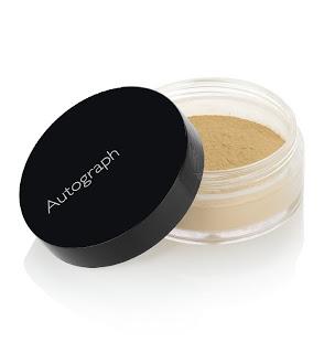 Autograph M&S; Mineral Loose Powder Foundation in Fair:  Review with Swatches