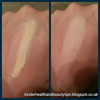 Autograph M&S; Mineral Loose Powder Foundation in Fair:  Review with Swatches