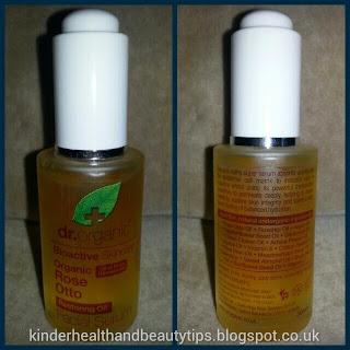 Dr Organic Rose Otto Facial Serum Oil:  Review*