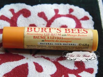 Burt's Bee Nourishing Lip Balm with Mango Butter Review