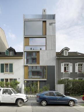 Neubau Wohnhaus Bläsiring by Buchner Bründler architekten