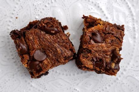 Gooey Peanut Butter Brownies