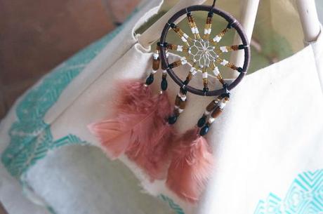 beaded dreamcatcher