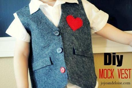 diy mock vest