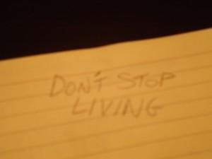 Don’t Stop Living is SIX Years Old Today!!! dont stop living grafiti toronto