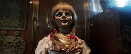This is not the real Anabelle doll. It is made scarier to fit more the movie.