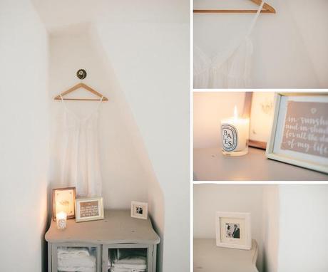 linen cupboard corner with Baies candle