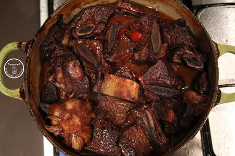 slow cooked shiraz beef ribs