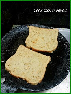 Bruschetta with multigrain bread