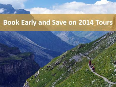 Book Before September 30th and Save on 2014 Tours