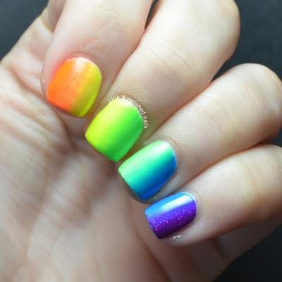 Rainbow gradient love