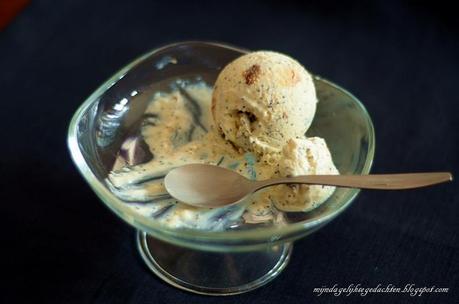 Lemon Poppyseed Cheesecake Ice Cream / Лимонно-Маковое Чизкейк Мороженое