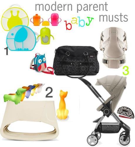 modern parent baby musts