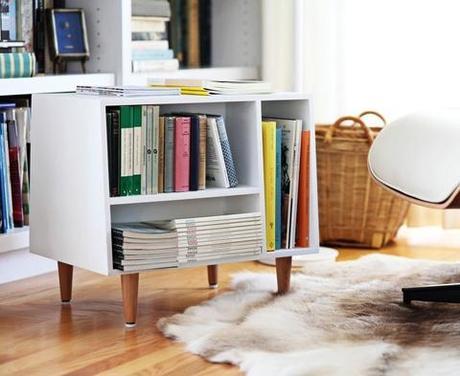 High/Low: Modern Classic Isokon Bookcase Affordable contemporary version of vintage Penguin Donkey 2 book caddy by Isokon