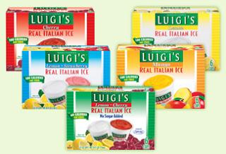 Enjoy a Delicious After-School Snack with LUIGI’S Real Italian Ice ~ New Flavors!