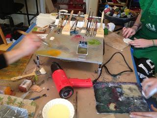 Working with Encaustic Wax